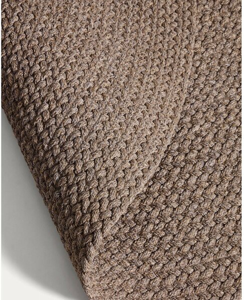 Smeđi unutarnji i vanjski tepih 160x230 cm Despas – Kave Home