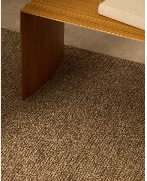 Smeđe-sivi tepih 160x230 cm Galinda – Kave Home