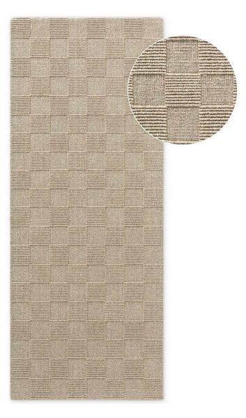 Bež ručno rađena vunena staza 80x200 cm Scala – Villeroy&Boch