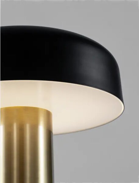 PANDORA STOLNA LAMPA LED 18W/3000K/734lm/IP20/ZLATNA & CRNA NL9043300