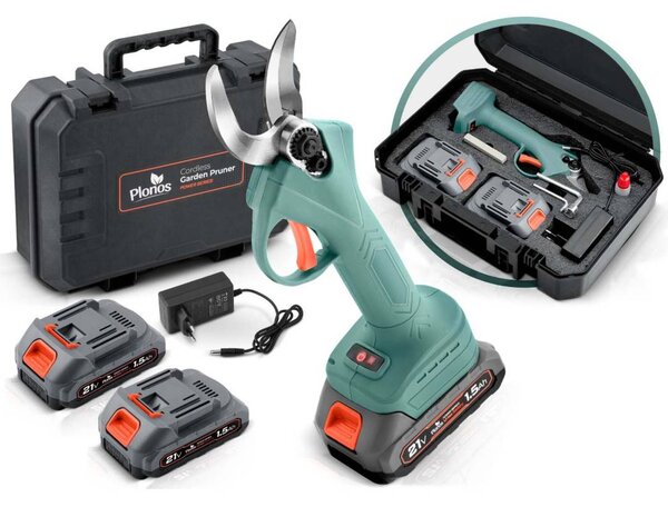 Akumulatorske škare za grane Plonos PL-645 25 mm rozi