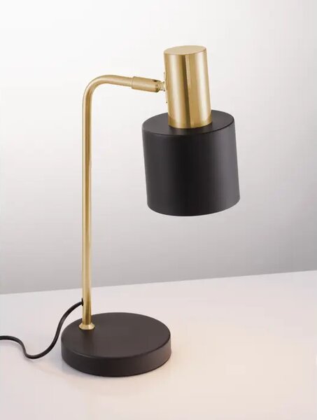 PAZ STOLNA LAMPA E14 /IP20/ZLATNA & CRNA NL9050161