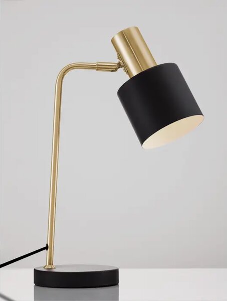 PAZ STOLNA LAMPA E14 /IP20/ZLATNA & CRNA NL9050161