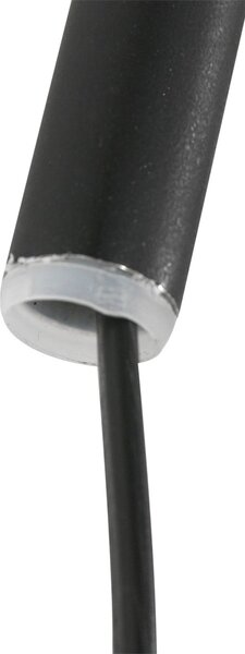 Steinhauer Sparkled Light 4404ZW zidna svjetiljka, crna/prirodni bambus, E27, Crno, Dnevni boravak/blagovaonica, Metal