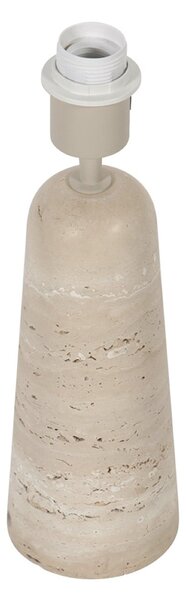 Anne Light Stolna lampa Travino, visina 49 cm, travertin, morska trava, E27, Bež, Dnevni boravak/blagovaonica, Mramor
