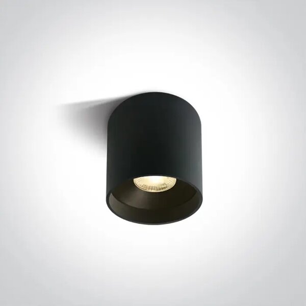 STROPNA CRNA LED SVJETILJKA 8W CCT IP20 230V DM12108C/B/V