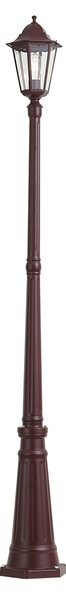 Klasična vanjska svjetiljka tamnocrvena 213 cm IP44 - Havana