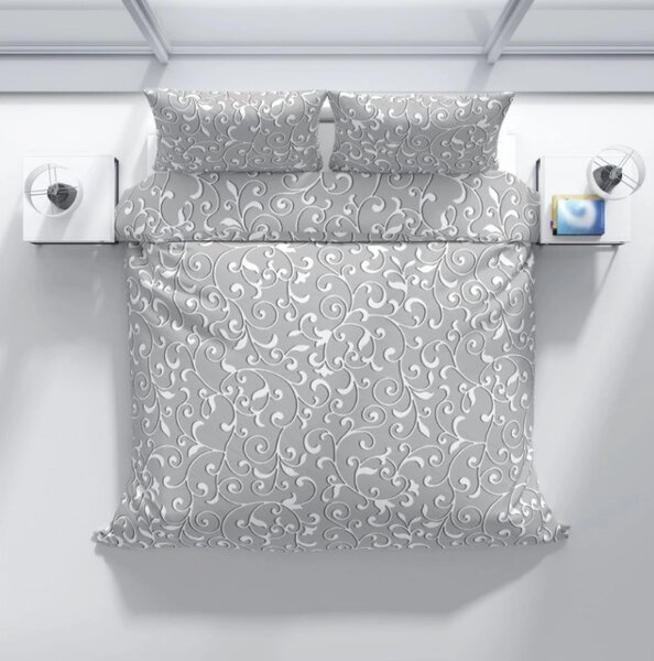 Pamučna posteljina GREY ORIENT siva Dimenzije posteljine: 70 x 90 cm | 140 x 200 cm