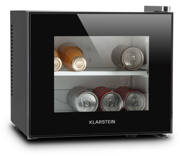 Klarstein FROSTY, CRNI, MINI HLADNJAK, 10 LITARA, 65 W, KLASA B