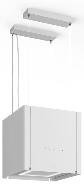 Klarstein Velaire kuhinjska napa s funkcijom podizanja 40 cm, Elegantna, minimalistička, snažna, Energetski razred A++, 601 m³/h