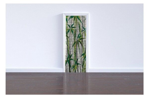 Zelena zavjesa za vrata od bambusa 200x90 cm Bamboo - Maximex