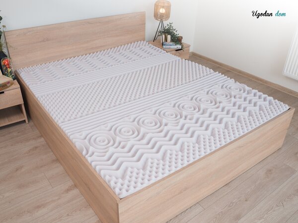 Pjenasti madrac DELUXE 90 x 200 cm Zaštita madraca: BEZ zaštite madraca
