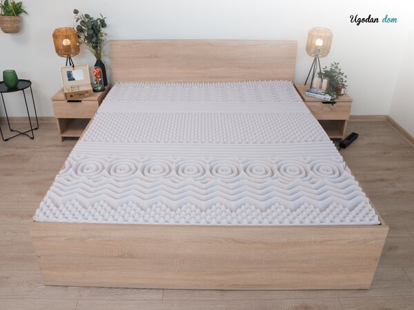 Pjenasti madrac DELUXE 90 x 200 cm Zaštita madraca: BEZ zaštite madraca