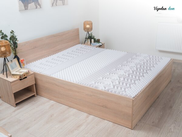 Pjenasti madrac DELUXE 90 x 200 cm Zaštita madraca: BEZ zaštite madraca