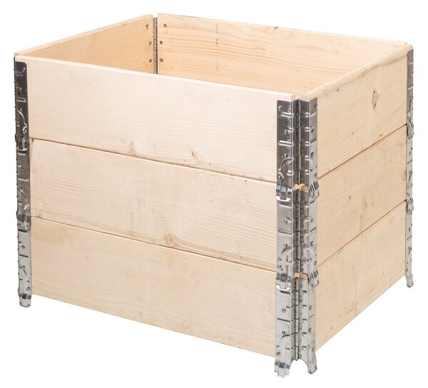 ATMOWOOD Paletna ogradica 800 x 600 x 200 mm