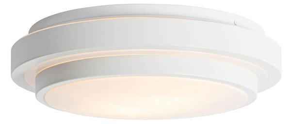 Moderna stropna svjetiljka bijela 35 cm IP44 - Walden