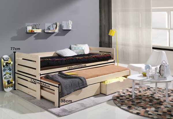 Ourbaby® Praktik bor 200x90 cm