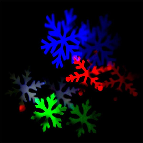 Blumfeldt Snowdance, LED projektor, pahulje, vodootporan, 4 boje, IP65