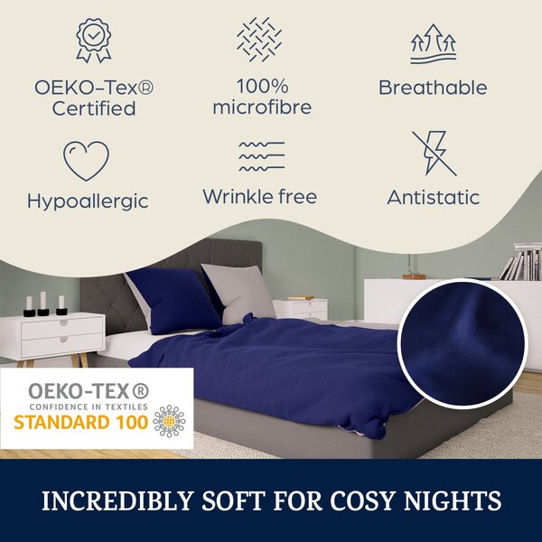 Sleepwise Soft Wonder Edition, posteljina, 200x200 cm, mikrofibra
