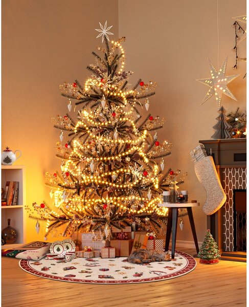 Crveni okrugli tepih s božićnim motivom ø 150 cm Red Christmas – Villeroy&Boch