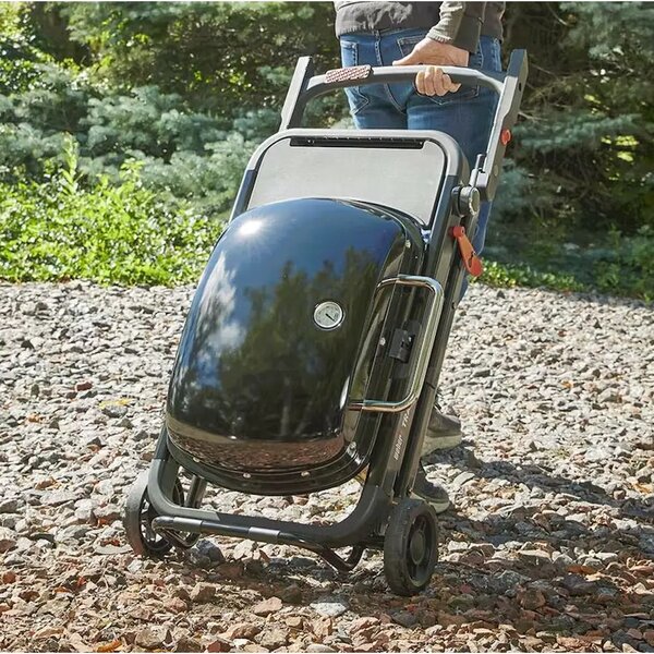 Plinski roštilj Weber Traveler crni