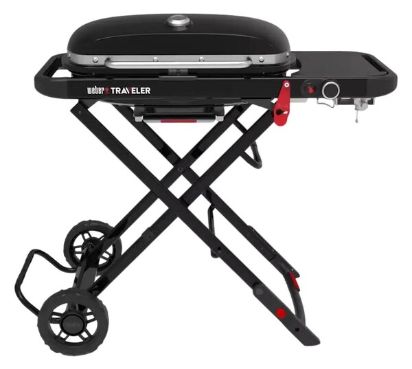 Plinski roštilj Weber Traveler crni