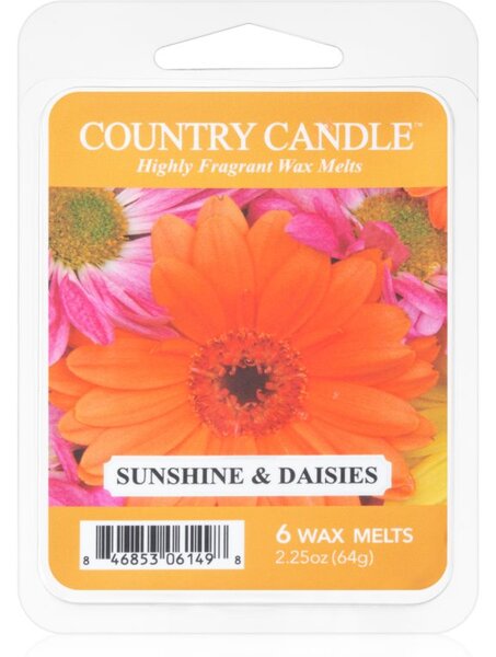 Country Candle Sunshine & Daisies vosak za aroma lampu 64 g