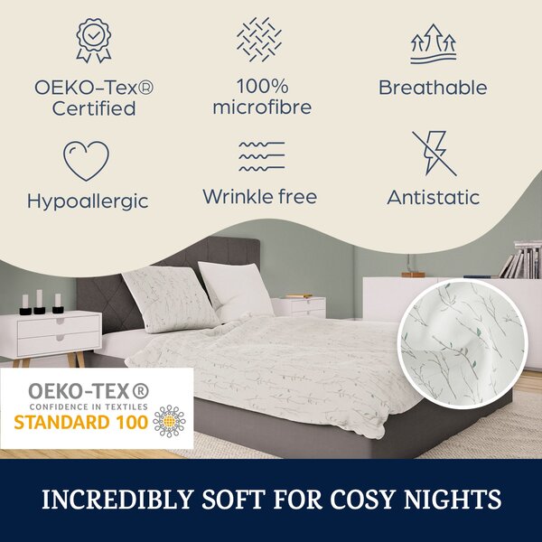 Sleepwise Soft Wonder Edition, posteljina, 140x200 cm, mikrofibra