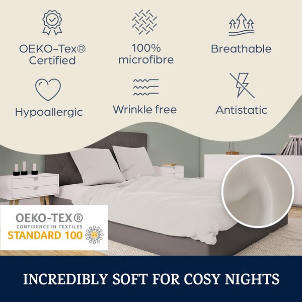 Sleepwise Soft Wonder Edition, posteljina, 140x200 cm, mikrofibra