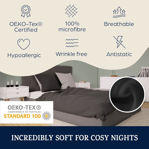 Sleepwise Soft Wonder Edition, posteljina, 200x200 cm, mikrofibra