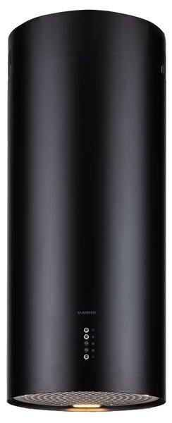 Klarstein Bolea, otočna napa, Ø38cm, recirkulacija/odvod zraka, 600m³/h, LED, uključujući filtere s aktivnim ugljenom