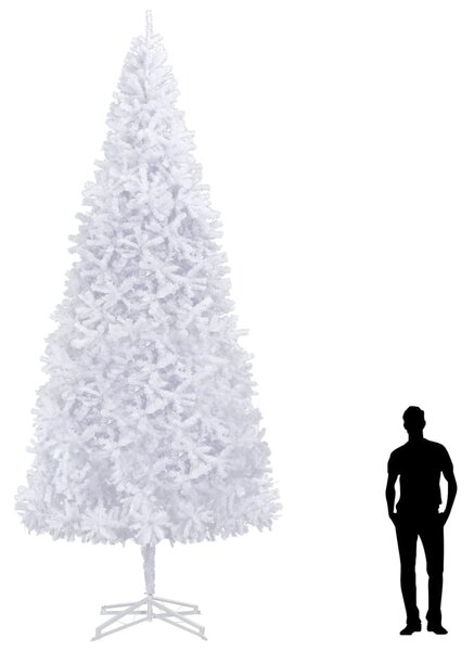 VidaXL Umjetno božićno drvce 500 cm bijelo