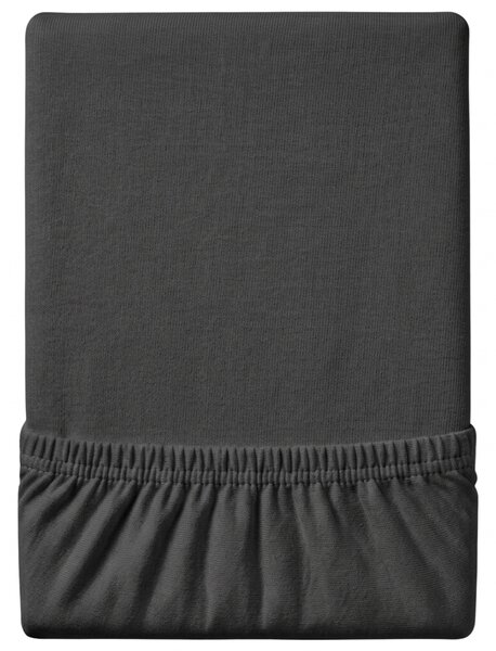 Jersey plahta EXCLUSIVE tamno siva 140 x 200 cm