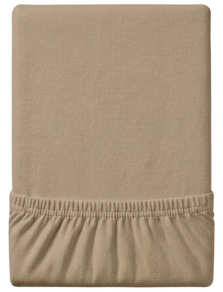 Jersey plahta EXCLUSIVE bež 90 x 200 cm