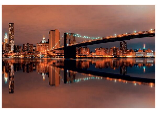 Fototapeta most u Manhattane-u