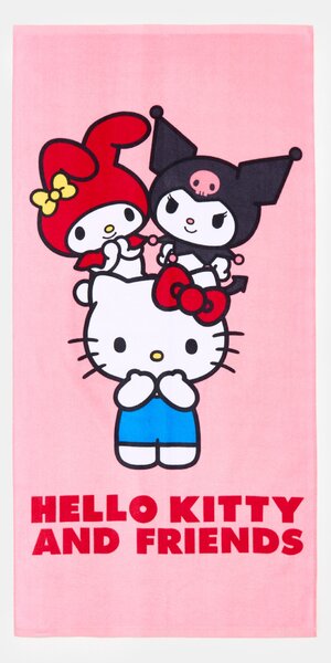 Sinsay - Pamučni ručnik Hello Kitty and Friends