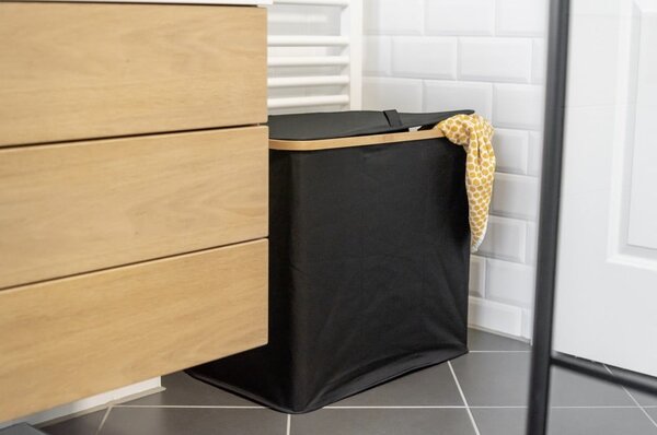Platnena košara za rublje 105 l Trio Ecori - Wenko