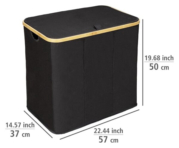 Platnena košara za rublje 105 l Trio Ecori - Wenko