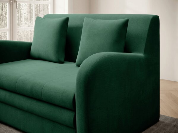 Dvostruka na razvlačenje sofa ARIO NUBE, tamno zelena