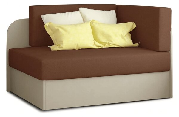 Mala sklopiva sofa ROSA, smeđa/bež