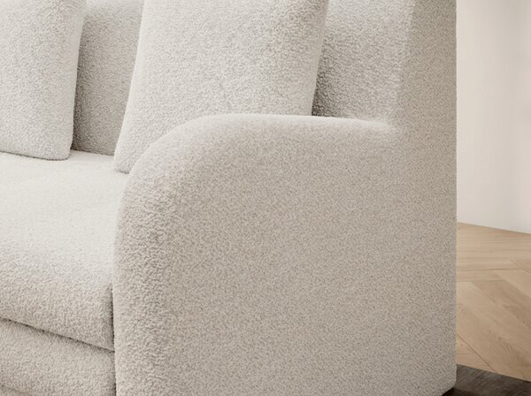 Razvlačiva dvosjedna sofa ARIO ROYAL, bijela