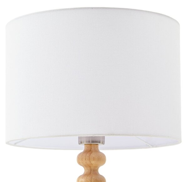 Stolne Lampa Lucande, Karlie, Bijela, Drvo