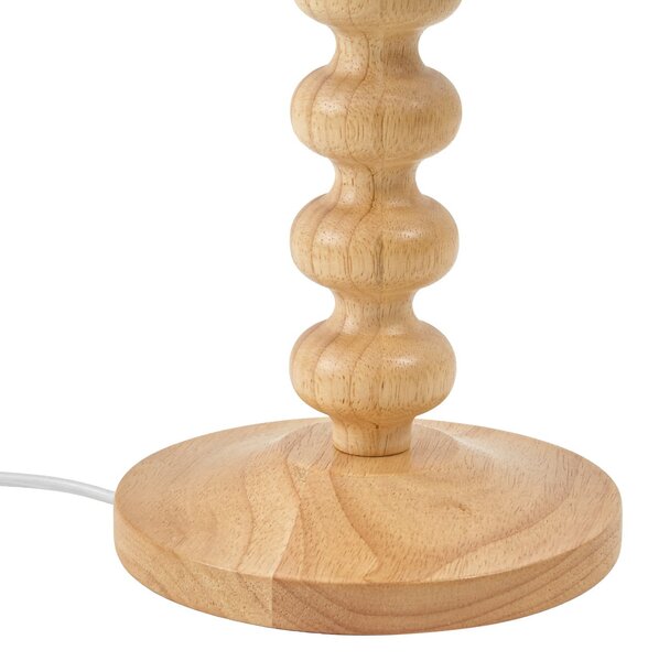 Stolne Lampa Lucande, Karlie, Bijela, Drvo