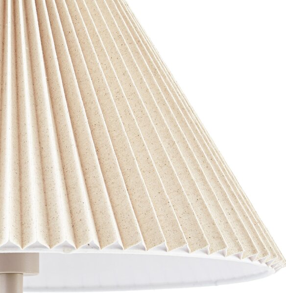 Podne Lampa NOLA, Percy, Bež, Dnevna soba, Tkanina / tekstil, Moderan