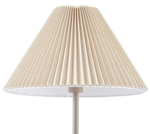 Podne Lampa NOLA, Percy, Bež, Dnevna soba, Tkanina / tekstil, Moderan
