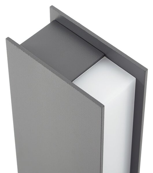 Vanjske Svjetiljka Lucande, Teerk, Crno, Terasa, Aluminij, Moderan
