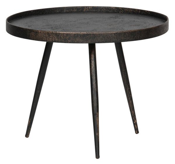 Crni okrugao stolić za kavu ø 58 cm Bounds – WOOOD
