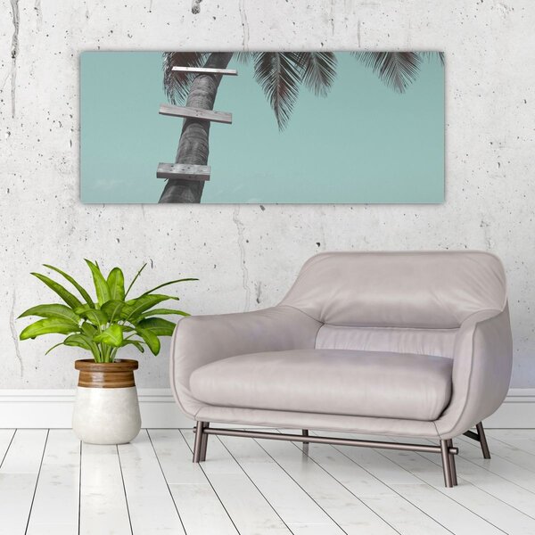 Slika - Palma na Karibima (120x50 cm)