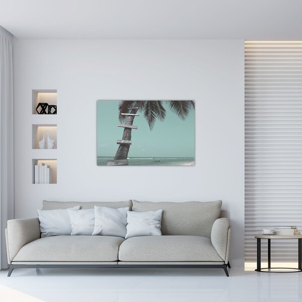 Slika - Palma na Karibima (90x60 cm)