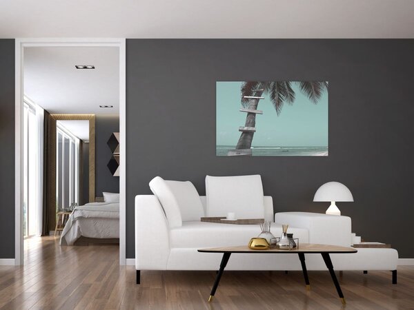 Slika - Palma na Karibima (90x60 cm)